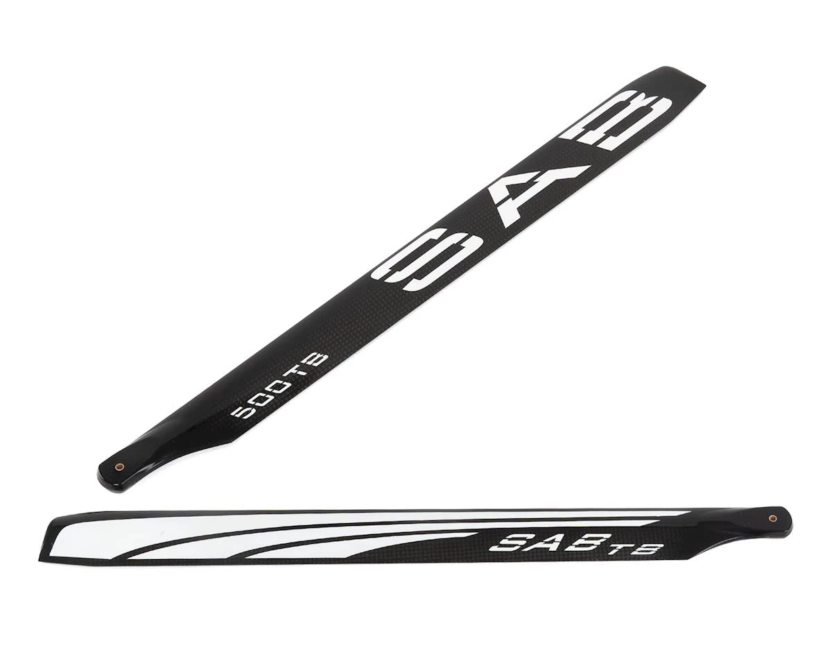 SAB Goblin 500mm Thunderbolt TBS Carbon Fiber Main Blade Set 1 SAB Goblin 500mm Thunderbolt TBS Carbon Fiber Main Blade Set
