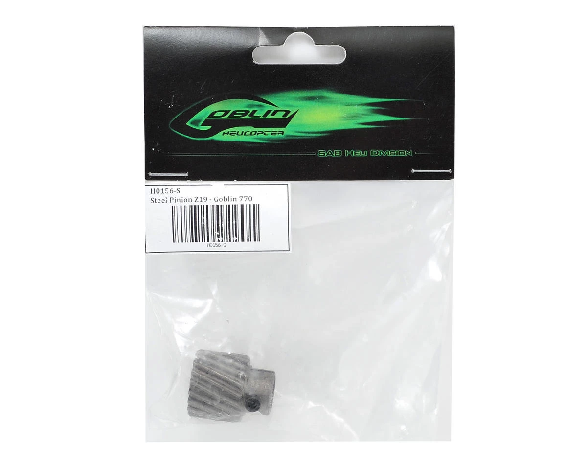 SAB Goblin Steel Pinion Gear (Z19) 2 SAB Goblin Steel Pinion Gear (Z19) - Image 2