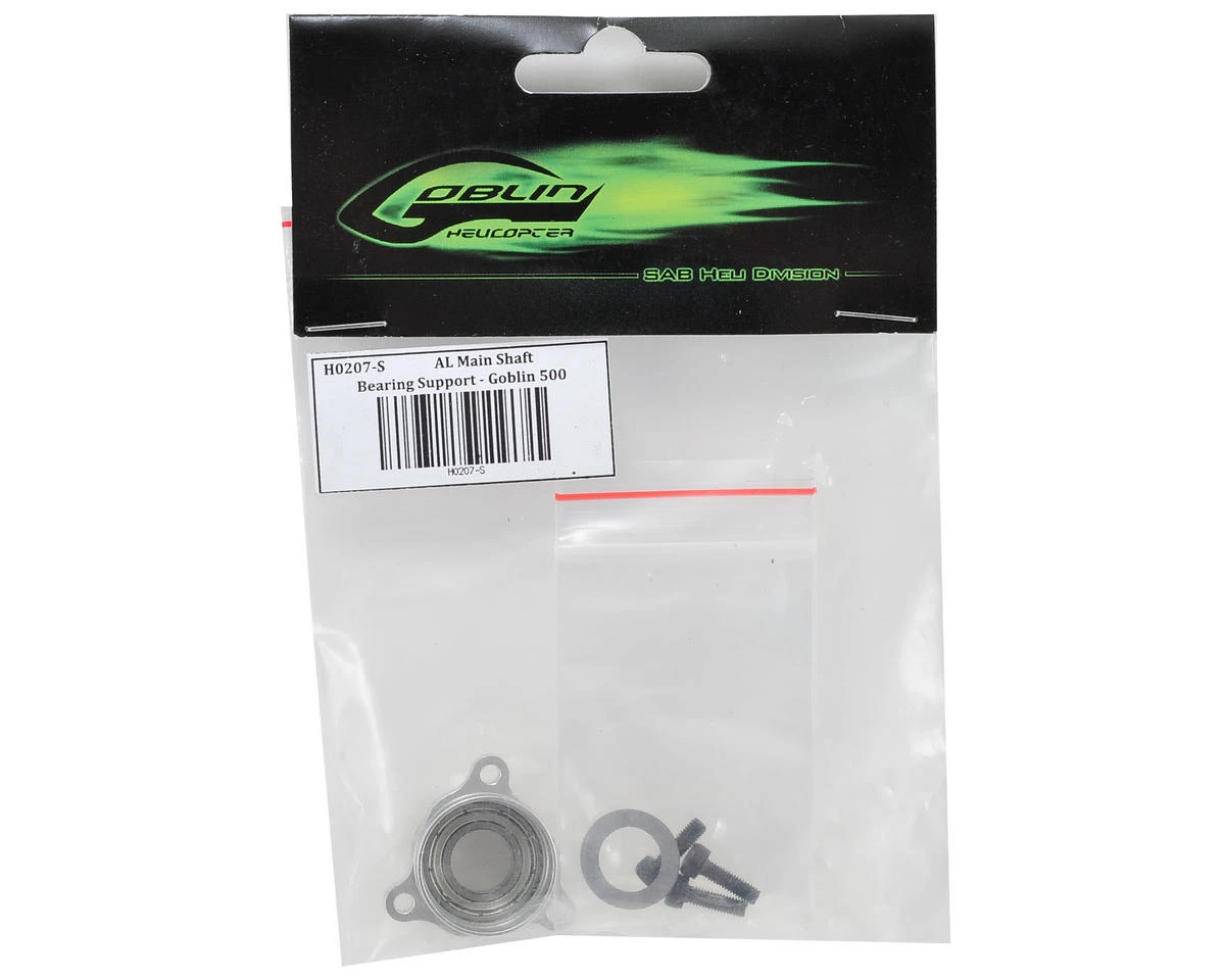 SAB Goblin Aluminum Main Shaft Bearing Support Set 2 SAB Goblin Aluminum Main Shaft Bearing Support Set - Image 2