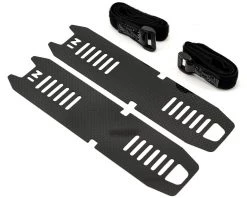 SAB Goblin Carbon Fiber Battery Tray Set w/Battery Straps