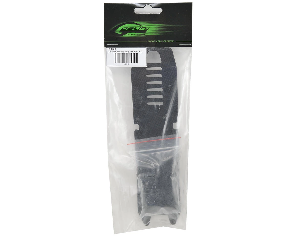 SAB Goblin Carbon Fiber Battery Tray Set w/Battery Straps 2 SAB Goblin Carbon Fiber Battery Tray Set w/Battery Straps - Image 2
