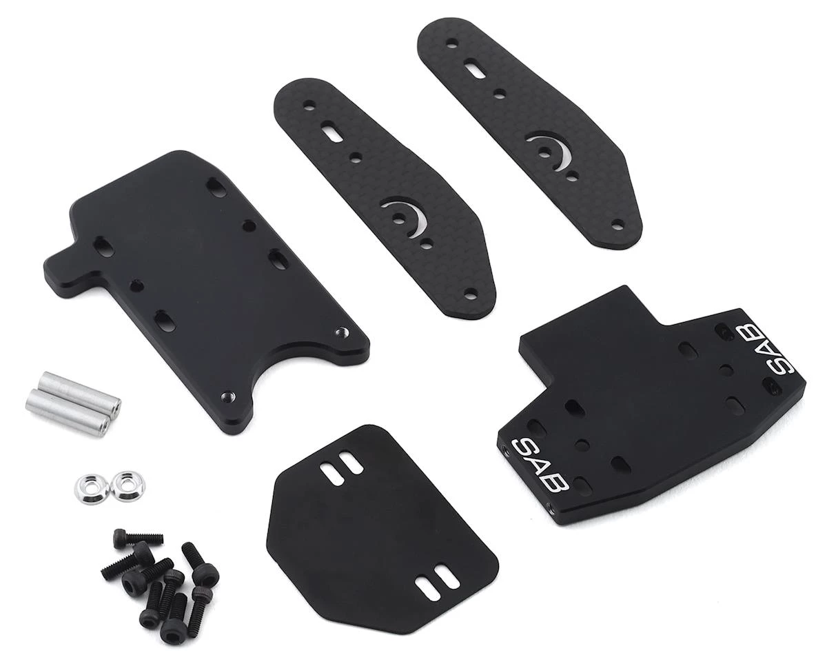 SAB Goblin Aluminum FBL Support Plate Set 1 SAB Goblin Aluminum FBL Support Plate Set