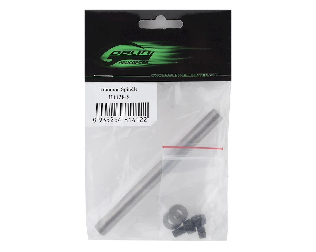 SAB Goblin Titanium Spindle Shaft 2 SAB Goblin Titanium Spindle Shaft - Image 2