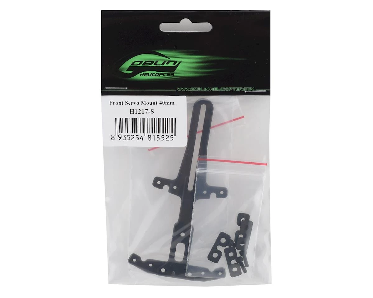 SAB Goblin Front Fullsize Servo Support (Kraken 580) 2 SAB Goblin Front Fullsize Servo Support (Kraken 580) - Image 2