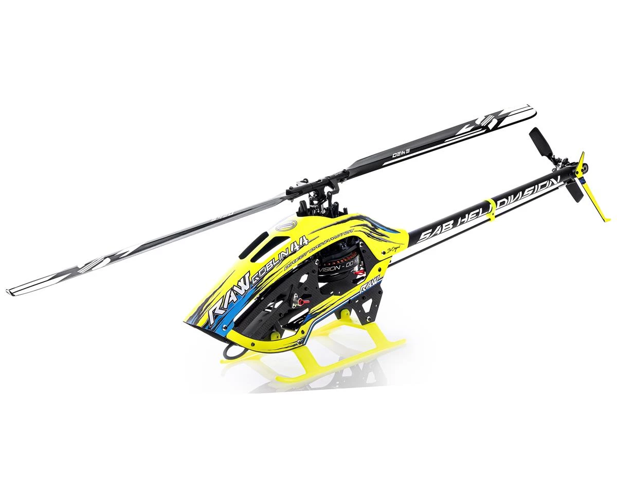 SAB Goblin Raw 420 Electric Helicopter Kit w/Blades & Motor 2 SAB Goblin Raw 420 Electric Helicopter Kit w/Blades & Motor - Image 2
