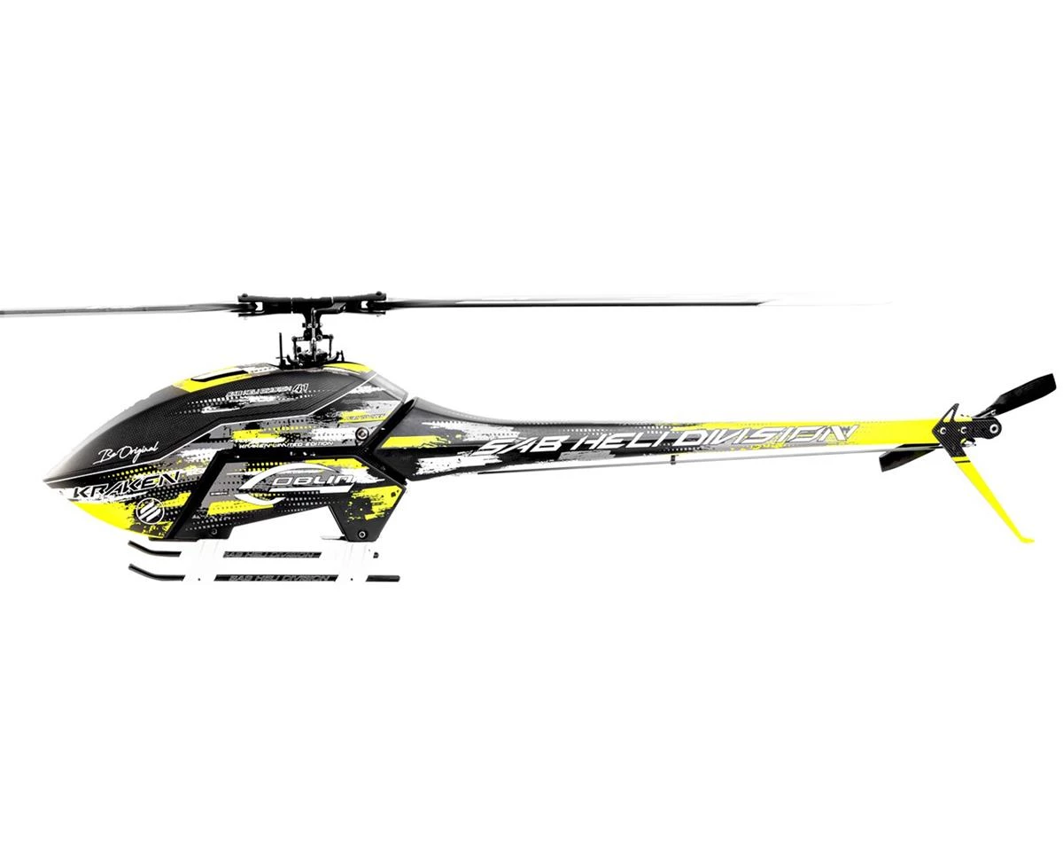 SAB Goblin Kraken 700 S Electric Helicopter Kit (Yellow/Black) w/Main & Tail Blades 2 SAB Goblin Kraken 700 S Electric Helicopter Kit (Yellow/Black) w/Main & Tail Blades - Image 2